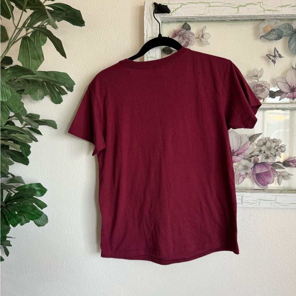 Disney Stitch Graphic T Shirt Women’s Size Small Red Lilo and Stitch Tee - Picture 3 of 3